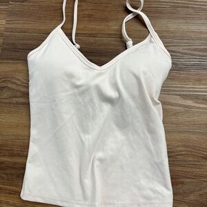 Stylish Cream Tank Top for Women